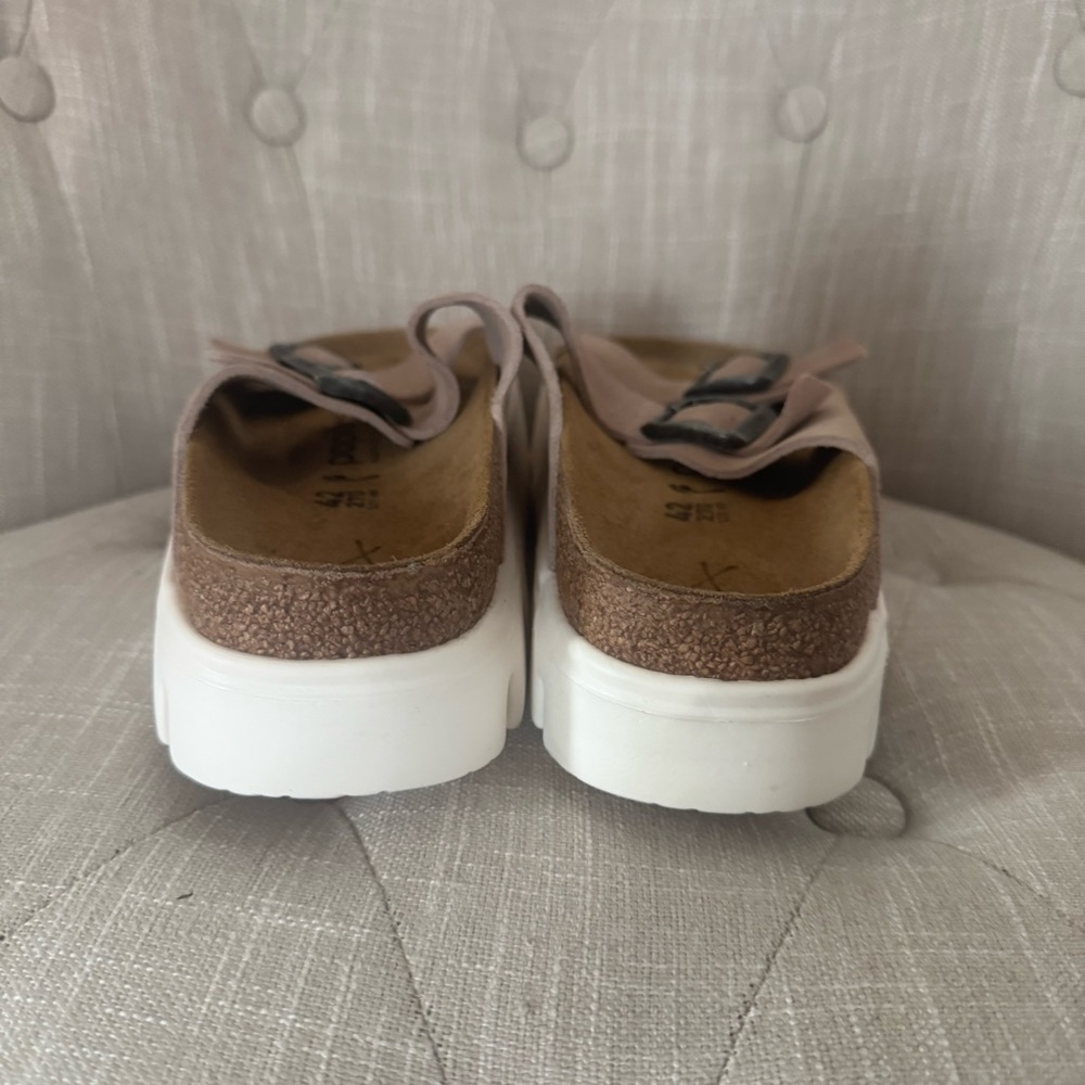 Birkenstock Papillon Arizona Chunky Suede Leather - Picture 5 of 6